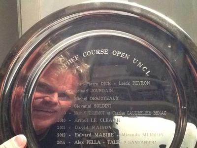 Alex Pella galardonado con el "Trophée Course Open UNCL" Alex Pella galardonado con el "Trophée Course Open UNCL"